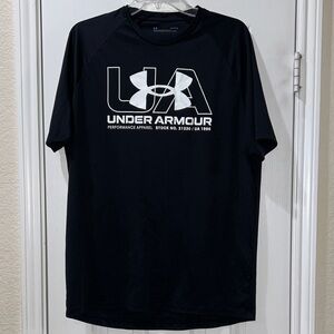 Under Armour Men's Black Graphic Tee